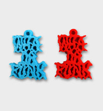 Load image into Gallery viewer, 3D Printed Punk Keychains by WHADAFUNK - both colors
