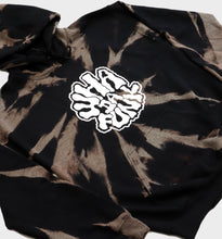 Load image into Gallery viewer, Bleach Dye Trippy Hoodie by WHADAFUNK - front angle
